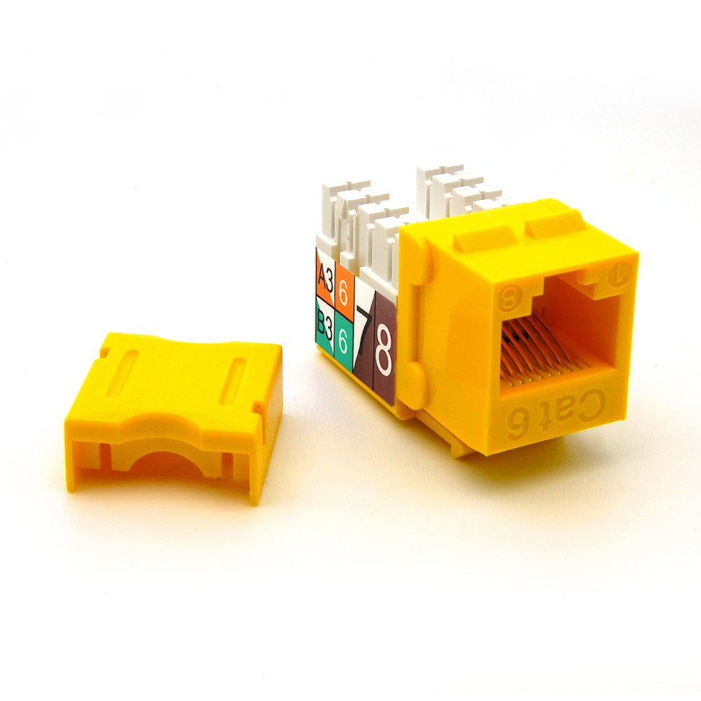 CAT6 RJ45 110 Type Keystone Jack CAT6 RJ45 110 Type Keystone Jack